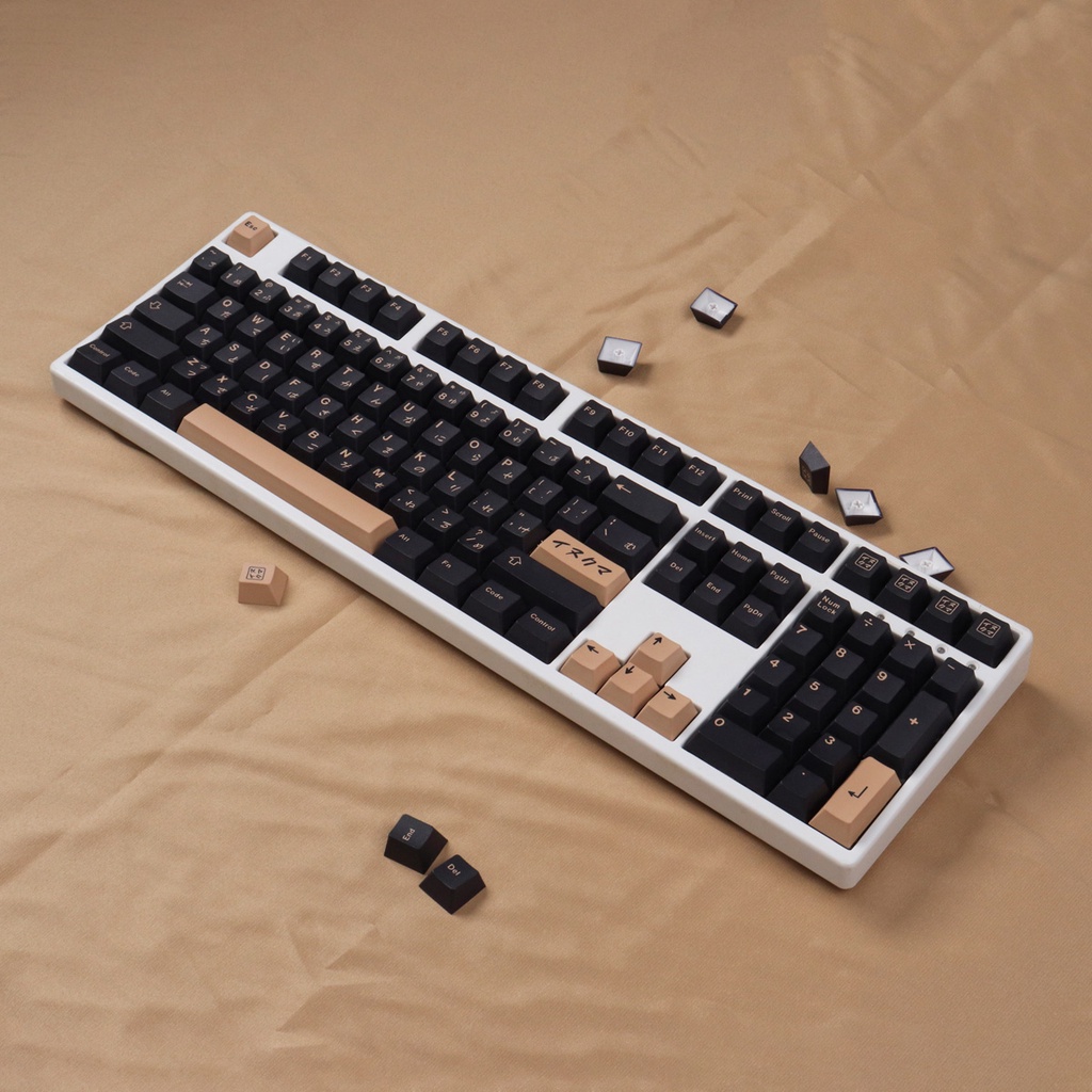Keycap GMK Inukuma chất liệu PBT 129 nút dành cho bàn phím cơ
