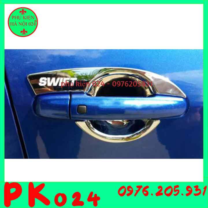 [Swift 2019 2020] Bộ Ốp Hõm Trước Sau Mạ Crom Swift 2019 2020