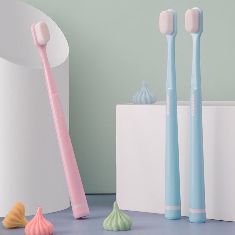 Bàn chải đánh răng lông siêu mịn mềm mại