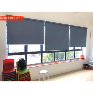 Rèm cuốn nhựa polyester, dùng làm rèm cửa chống nắng, rèm kéo cửa sổ rèm cuốn