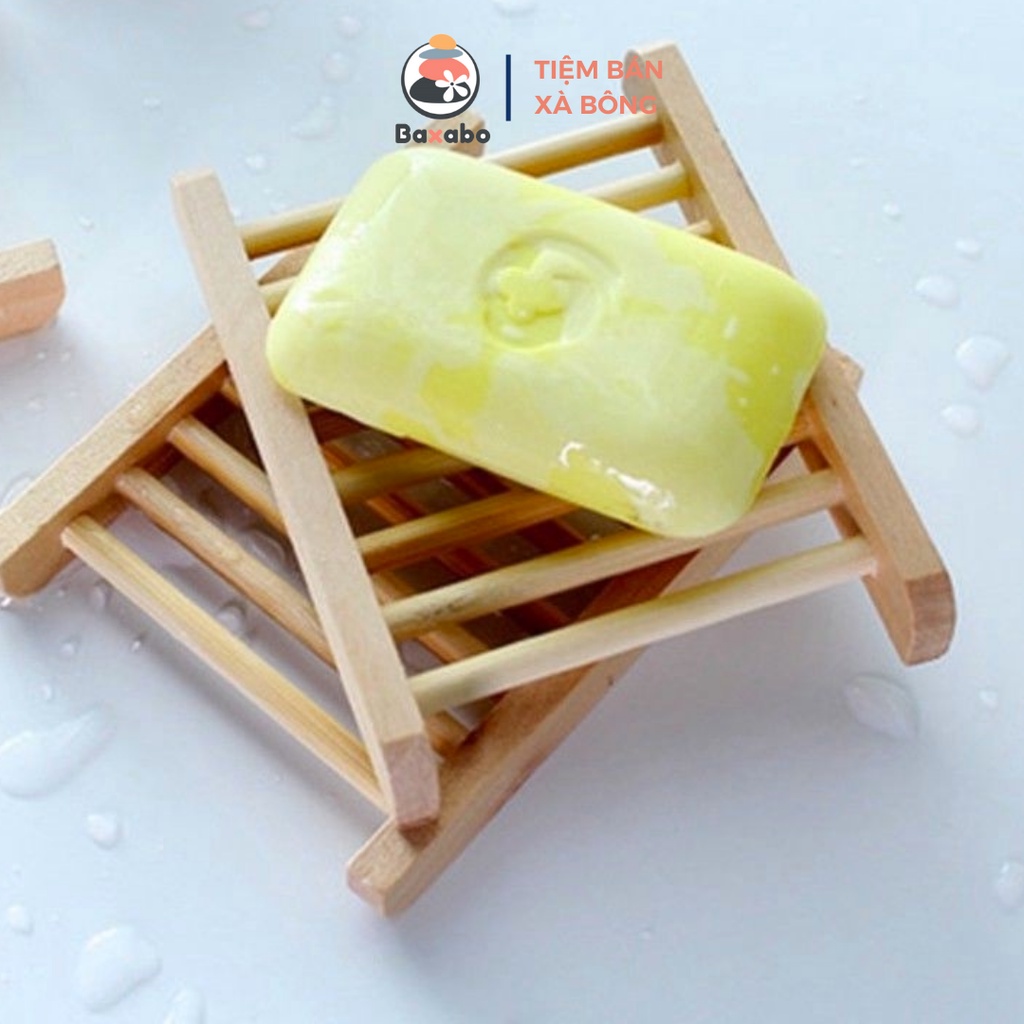 KHAY ĐỰNG XÀ PHÒNG BẰNG GỖ TRE TỰ NHIÊN - KHAY GỖ ĐỰNG XÀ PHÒNG TIỆN LỢI SANG TRỌNG