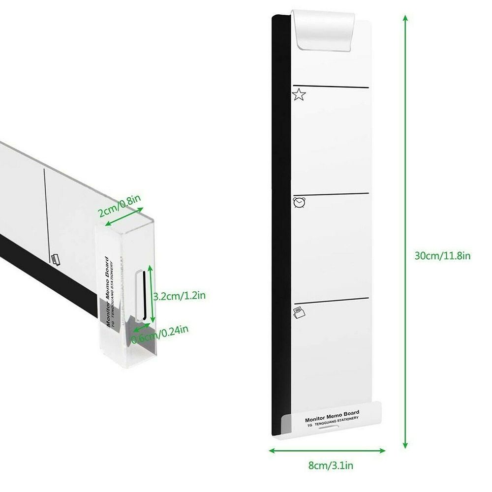 Bảng ghi chú bằng acrylic trong suốt sành điệu tiện dụng cho gia đình