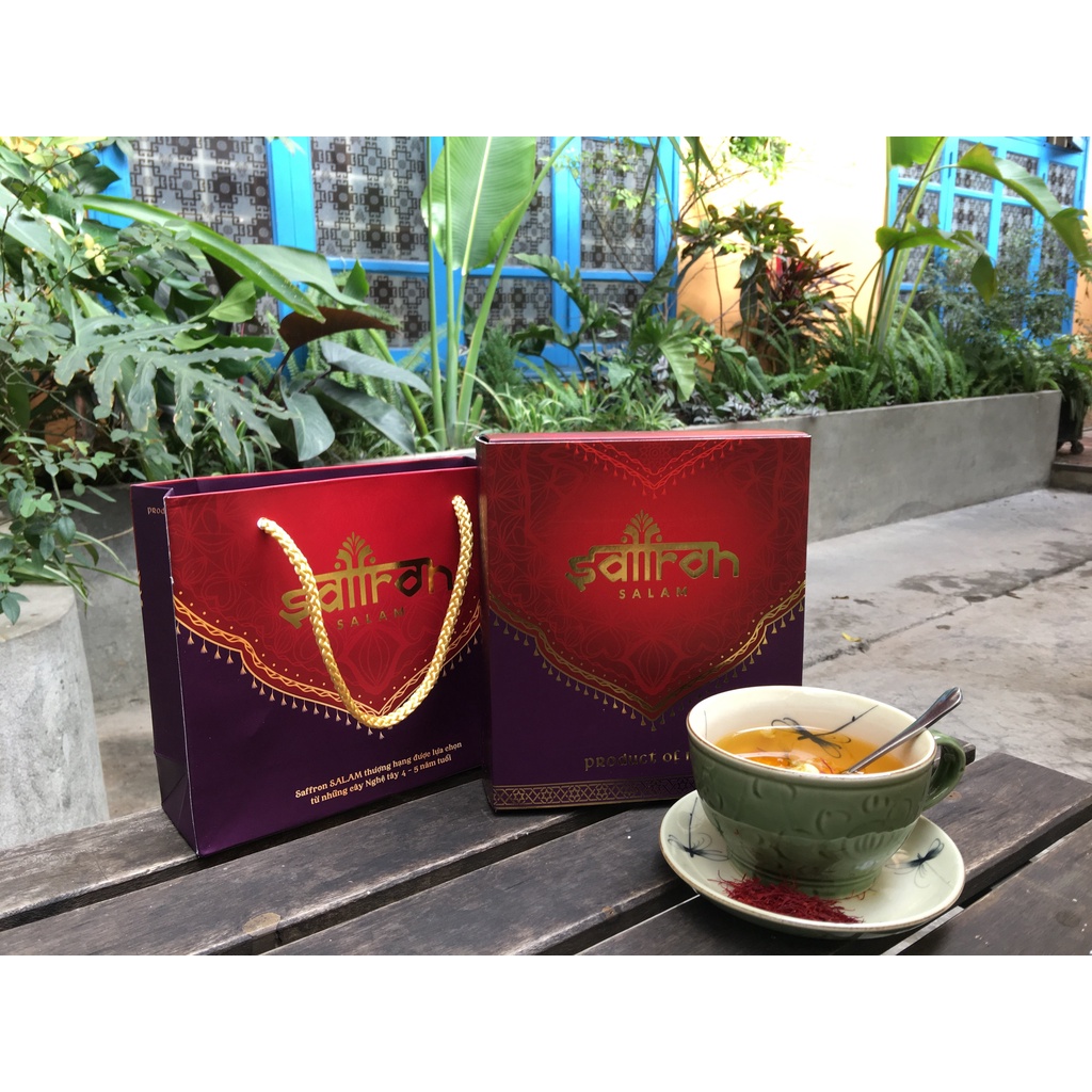 Combo Nhuỵ Hoa Nghệ Tây SAFFRON SALAM 20Gr [Date 03/2023]