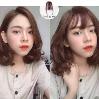 [ Tóc thật 100% ] Tóc mái thưa tóc thật