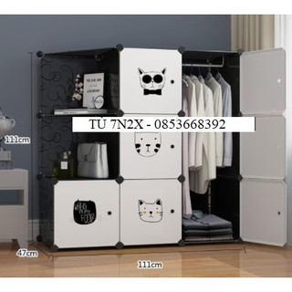 Tủ ghép 9 ngăn thông minh sâu 47cm