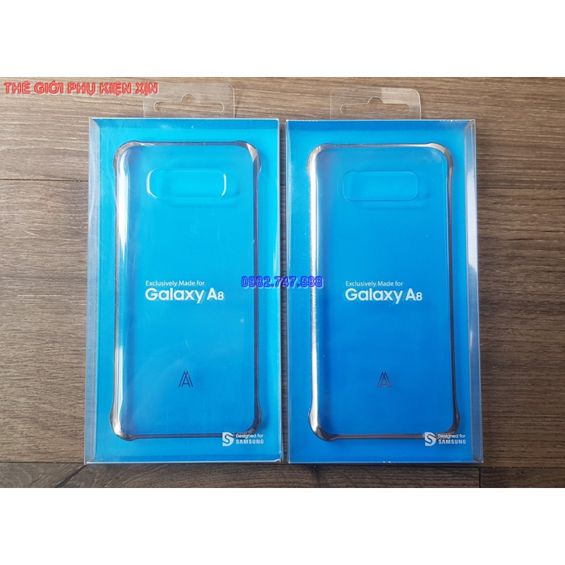 [Mã ELORDER5 giảm 10k đơn 20k] Ốp Lưng Clear Cover Samsung Galaxy A8 2015 A800 chính hãng