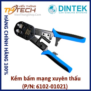 Kềm Bấm Cáp Mạng Xuyên Thấu DinTek Ezi-Plug 6102-01021