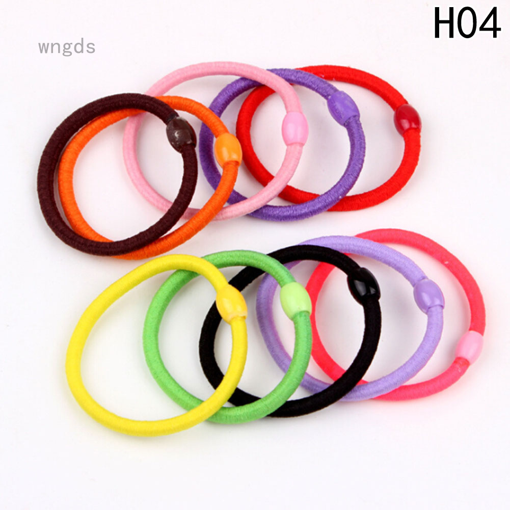 Set 2 Dây Cột Tóc Dễ Thương Xinh Xắn Dành Cho Bé