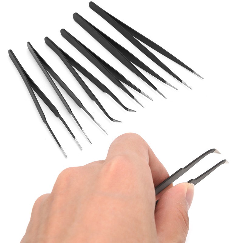 Nhíp gắp hạt bằng thép không gỉ dùng trang trí móng tay diy