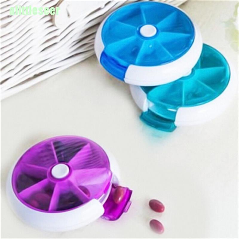 (Hàng Mới Về) Hộp Đựng Thuốc 7 Ngày Tiện Dụng Khi Đi Du Lịch