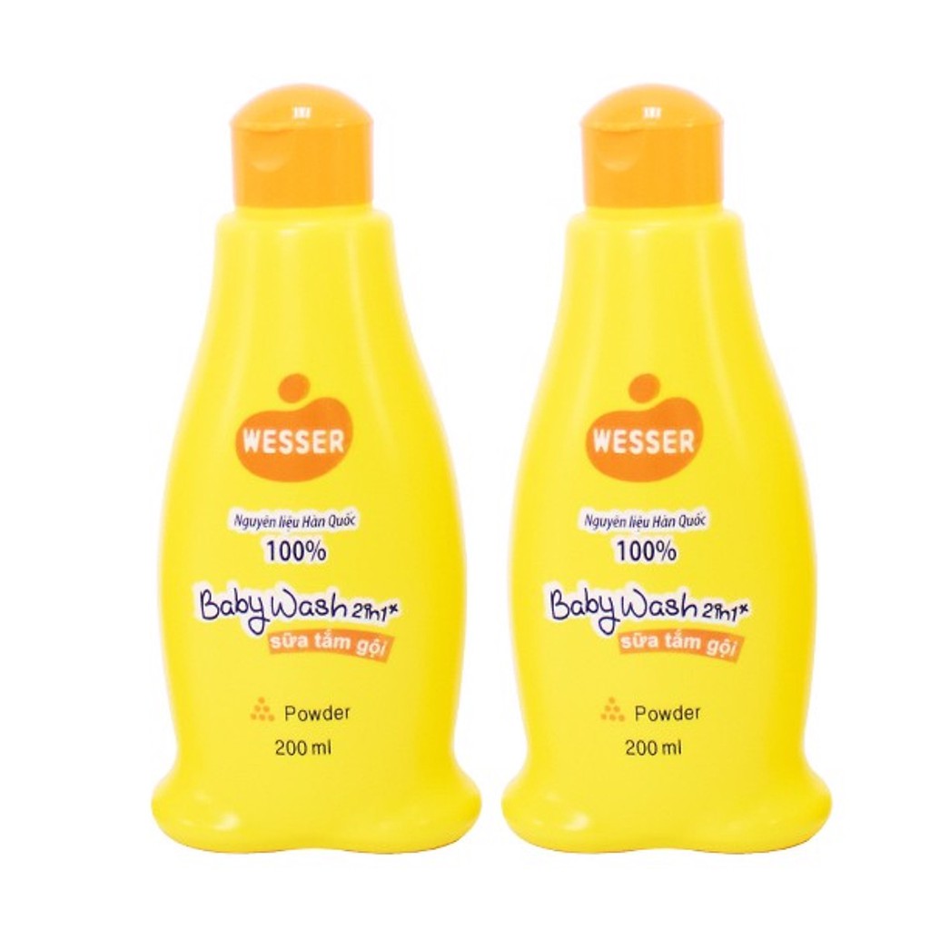 Tắm gội Wesser 200ml