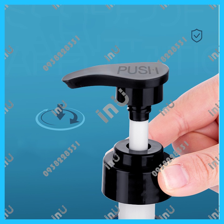 HCM - Bình nhựa chiết suất cao trong đẹp vát cạnh đựng dầu gội, sữa tắm dùng cho gia đình, khách sạn