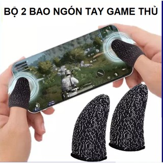 Bộ bao 2 ngón tay chuyên dụng chơi game mobile chống ra mồ hôi tay