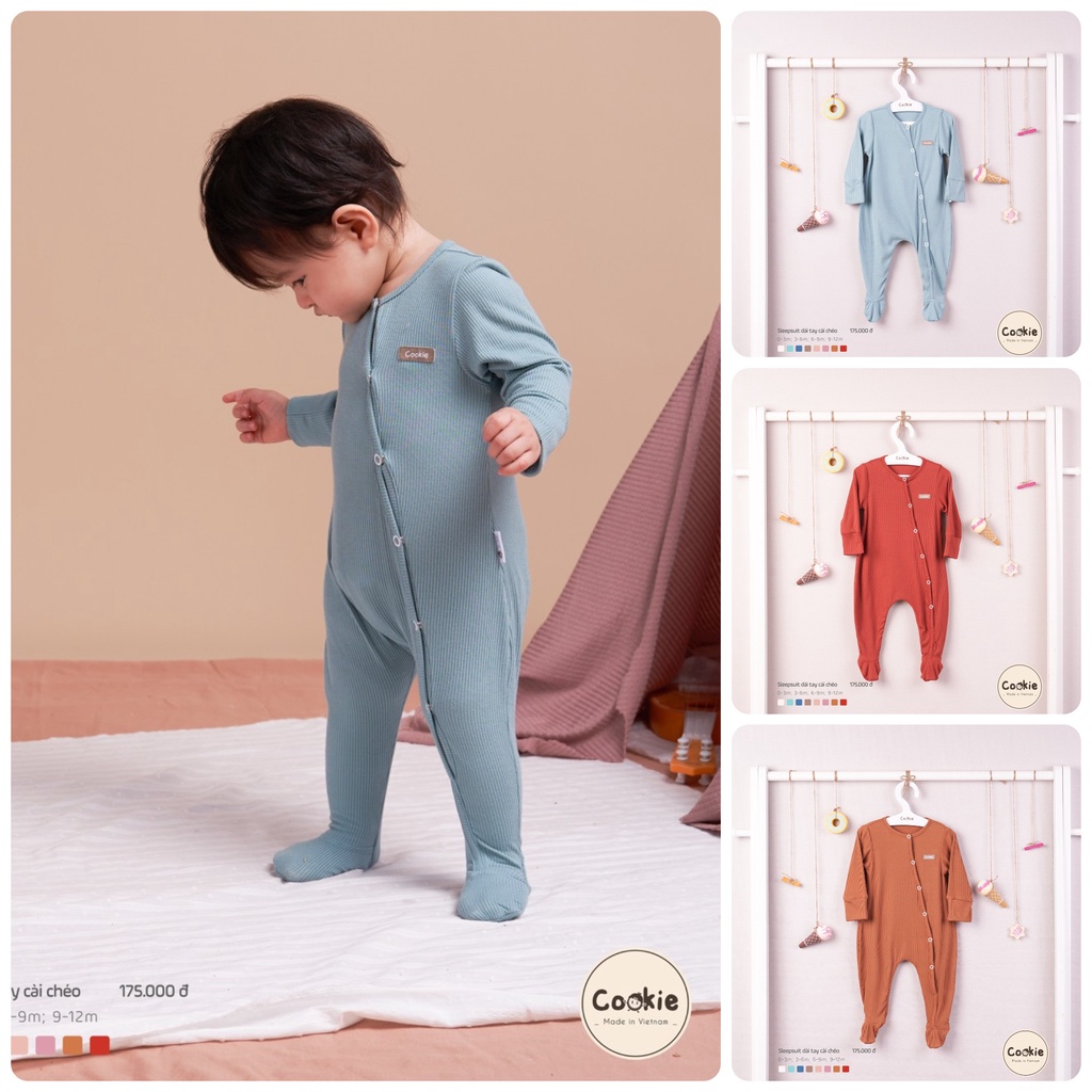 [Cookie 2022] Bộ quần áo liền thân sleepsuit