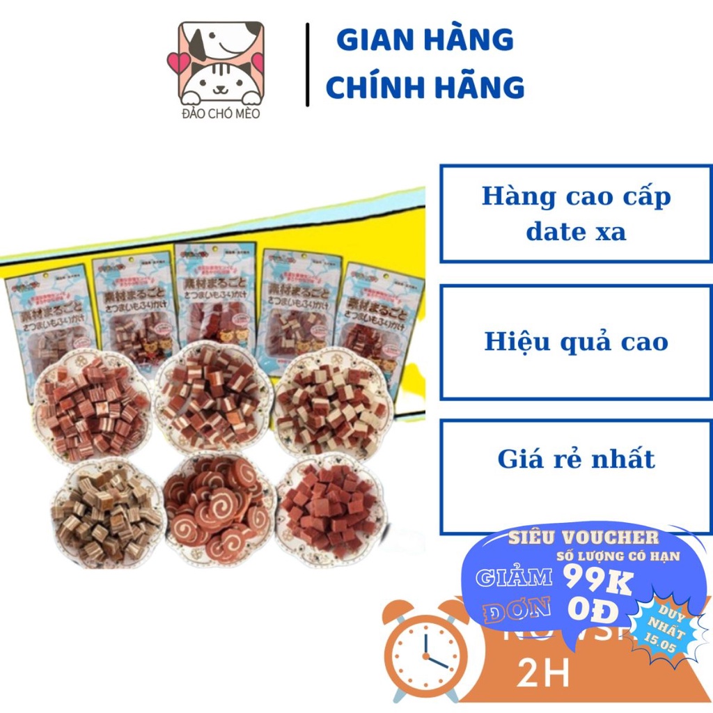 Bánh thưởng cho chó Vị Thịt Bò Gói 100gr - Đảo Chó Mèo