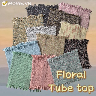 Áo ống hoa nhí/trơn - Tube Top