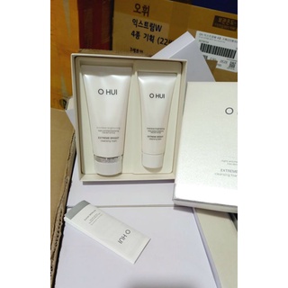 Sữa rửa mặt trắng da Ohui 160ml+100ml