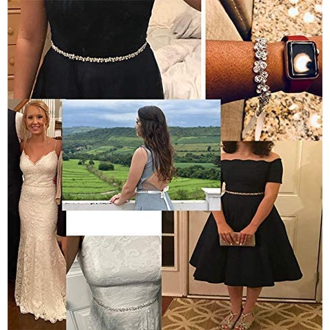 Dây Xích Kim Loại Đồng Đính Đá Pha Lê Chiều Rộng 1.5cm Dùng Trang Trí Quần Áo / Túi Xách DIY