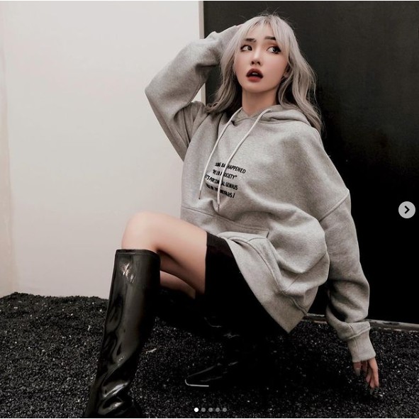 Áo Hoodie Xám Ridiculous Silicone, 100% Nỉ Cotton | BigBuy360 - bigbuy360.vn