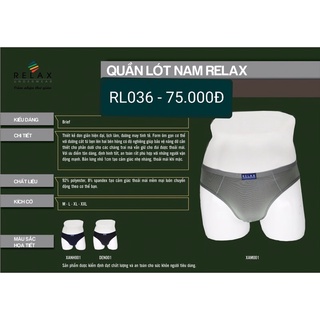 Quần Lót Nam cotton Relax (đại)