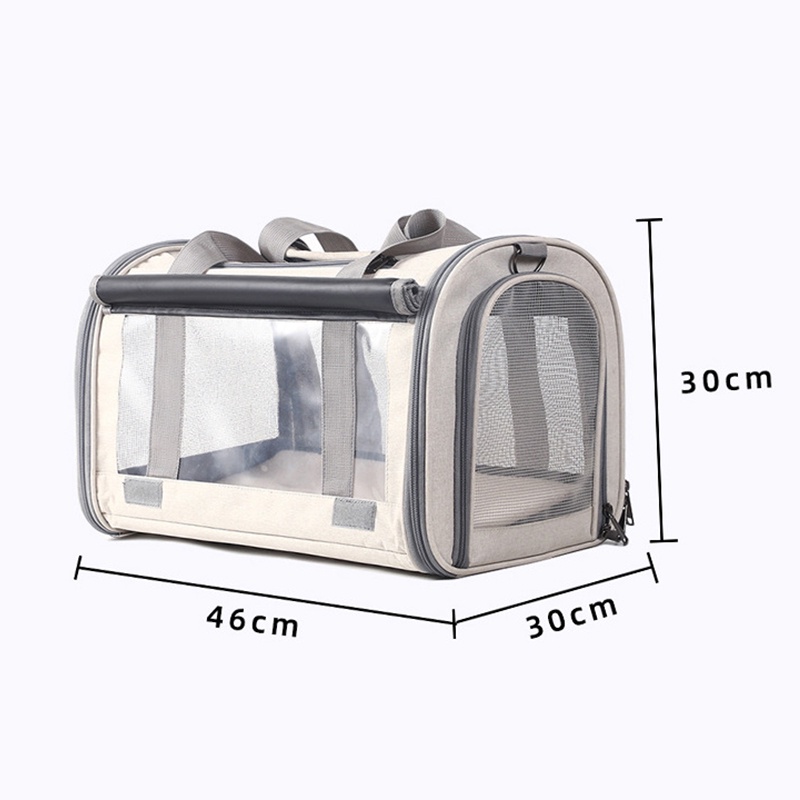 Túi sách vận chuyển chó mèo, túi vận chuyển cho thú cưng đi xa, đi chơi - thoáng khí có thể gập lại Đệm mềm Oxygen072