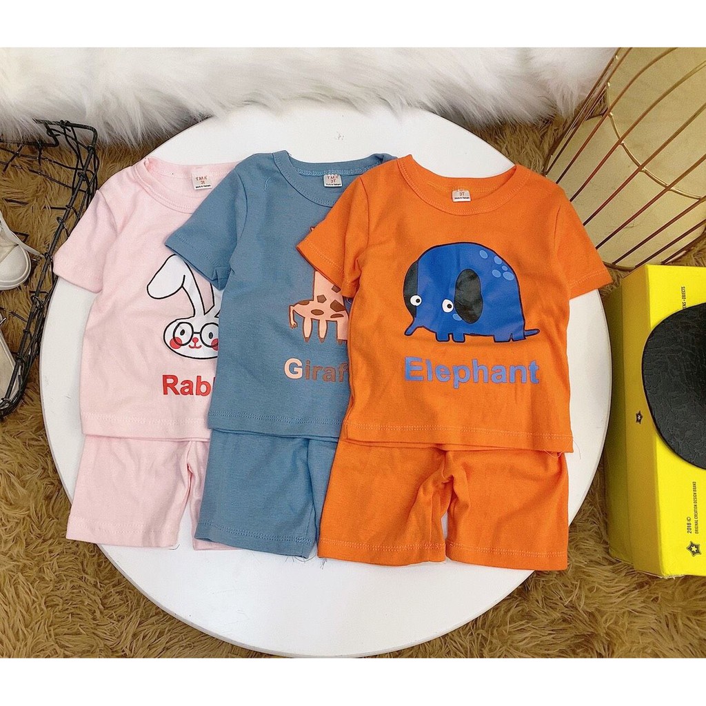 [DEAL HOT] Bộ cotton bozip in hình dễ thương BT BG