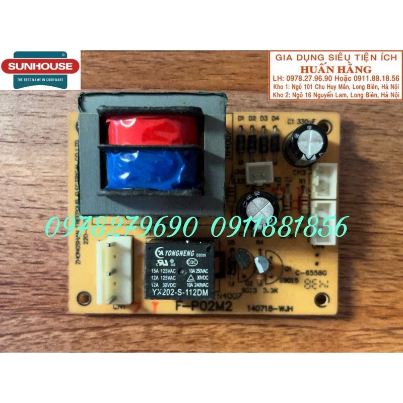 Mạch nguồn bình thủy điện Sunhouse SHD1530 SHD1533 SHD1535