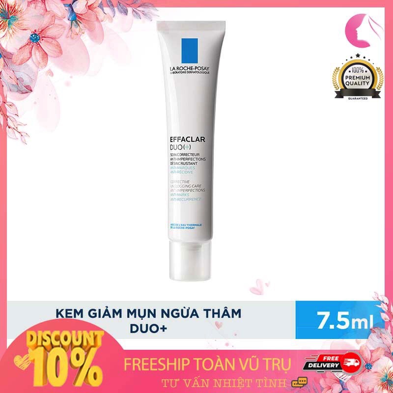 BỘ SẢN PHẨM la roche-posay DƯỠNG GIẢM MỤN, NGỪA THÂM 4 MÓN | BigBuy360 - bigbuy360.vn