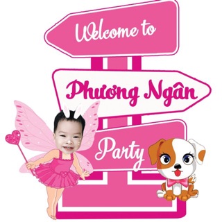 Cây Welcom Trang Trí Sinh Nhật