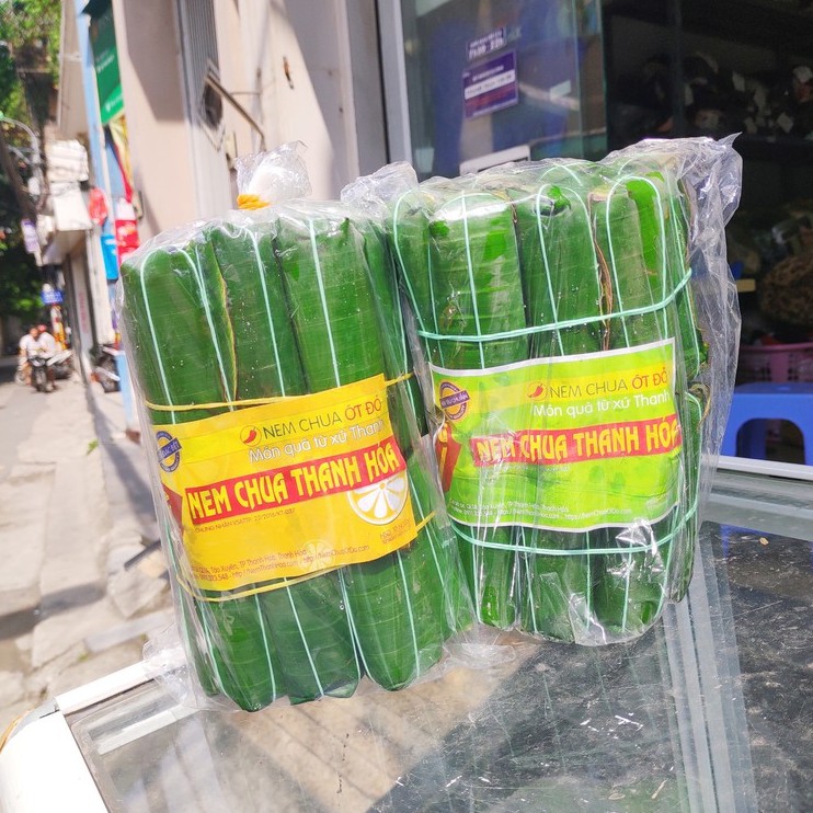 [GIAO THẦN TỐC 2H] - 10 Nem Chua Thanh Hóa Chuẩn 100% - Nem Chua Ớt Đỏ | BigBuy360 - bigbuy360.vn