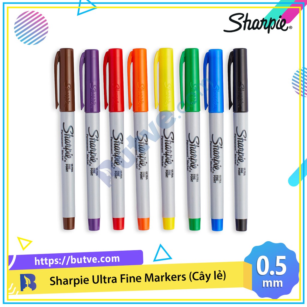 Bút lông dầu Sharpie Ultra Fine - Ngòi kim 0.5mm