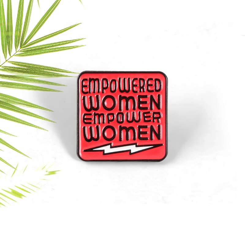 Ghim Cài Áo Hình Chữ Nhật/ Lightning Tráng Men Thời Trang Cho Nữ