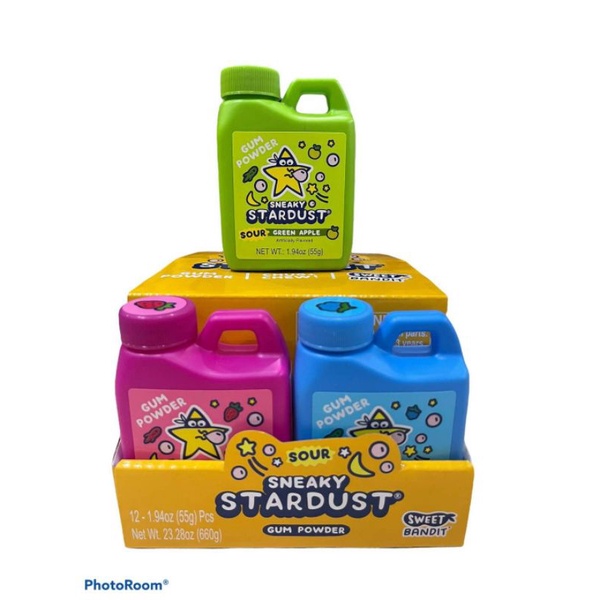 Kẹo Gum Sneaky Stardust (dạng bột)-12 lọ