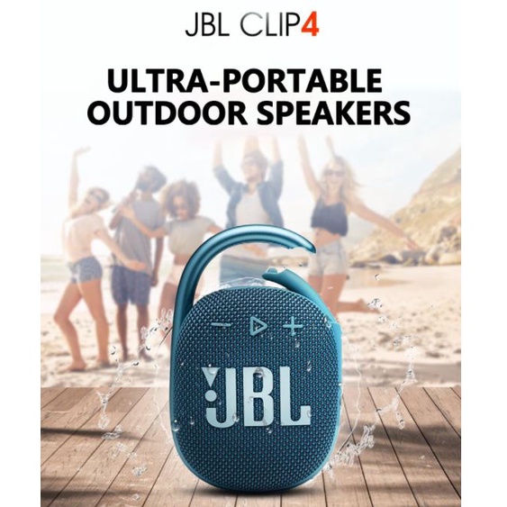 Loa BLUTOOTH JBL Clip 4 5.1 Mini Clip4 Loa Trầm Ngoài Trời Chống Nước IP67 Di Động Có Móc