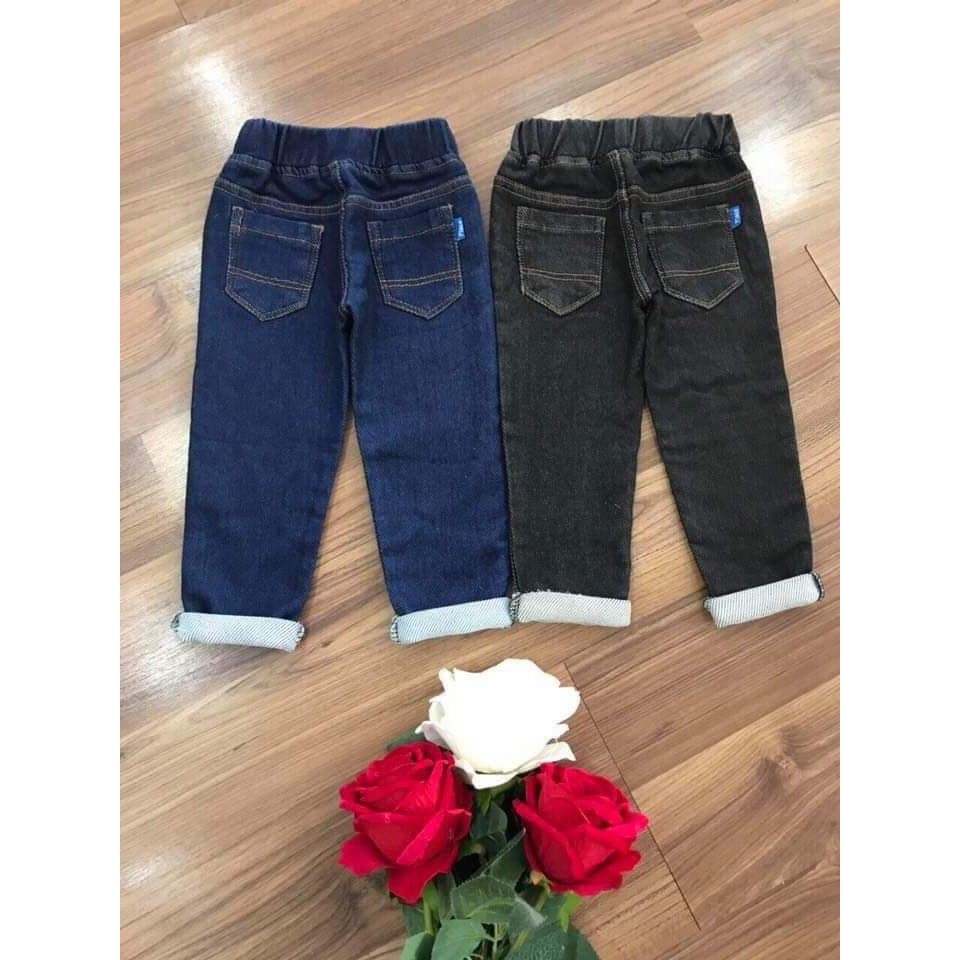 Freeship 99k_Quần dài giả jean lót lông cho bé trai/ bé gái 7_18kg | BigBuy360 - bigbuy360.vn