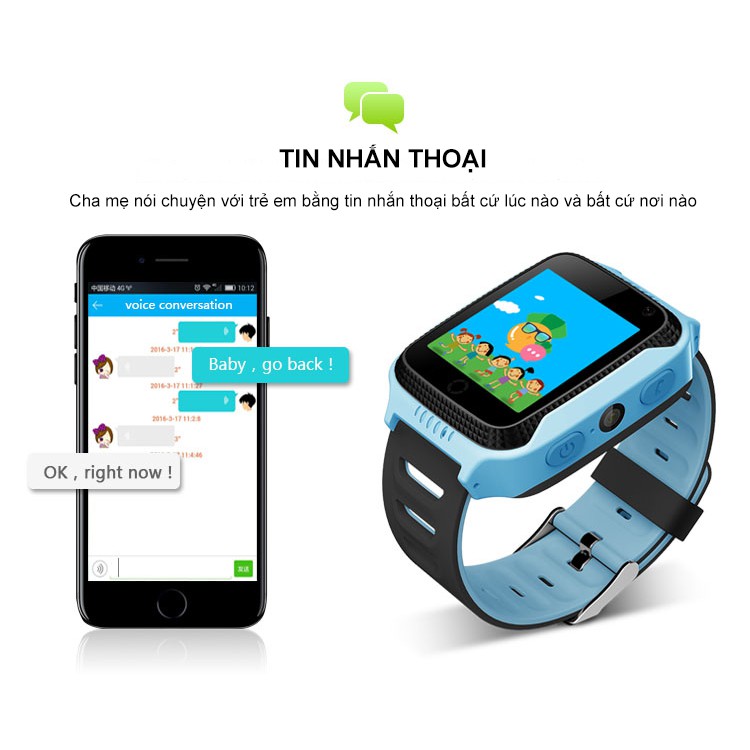 Đồng hồ Định vị trẻ em GPS Tuxedo G900A Cao Cấp, theo dõi và giám sát trẻ từ xa - chính hãng phân phối