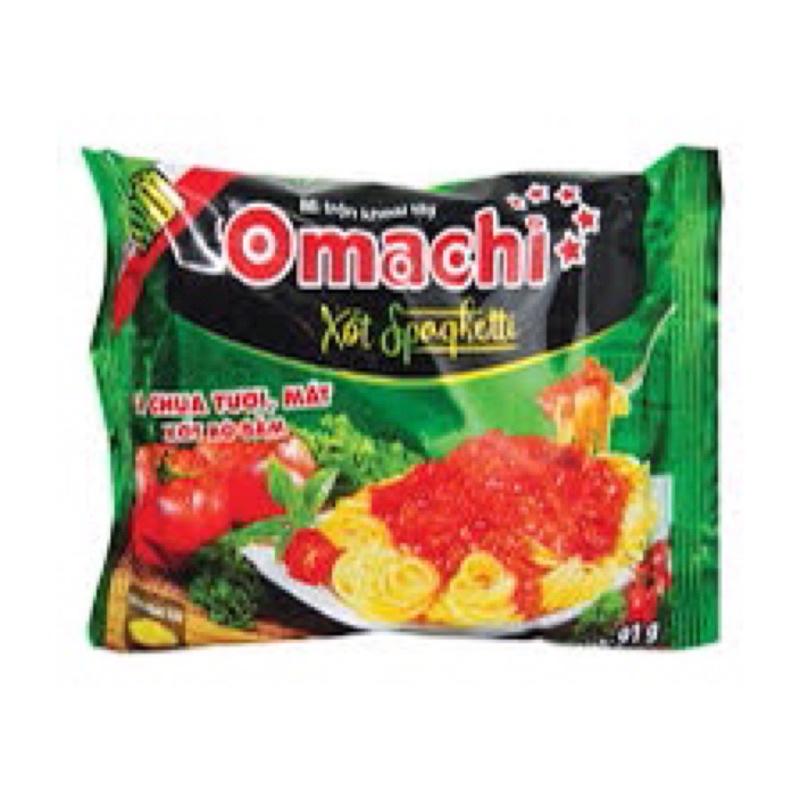 Mì trộn sốt Spaghetti Omachi