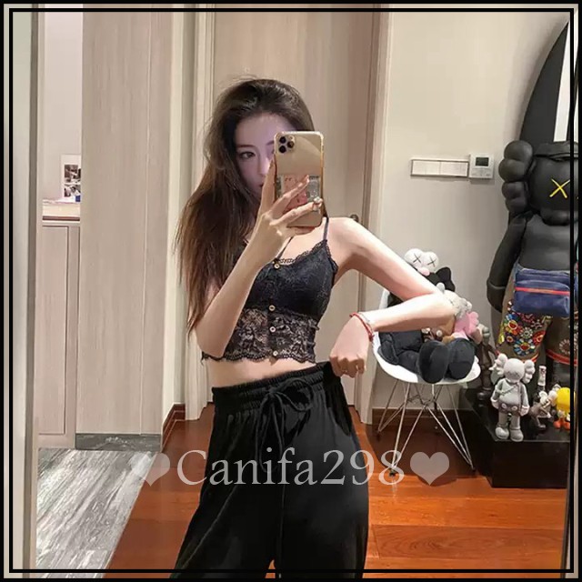 Áo bra ren hoa cổ V siêu đẹp