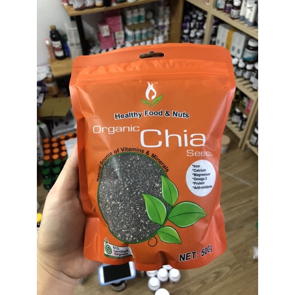 Hạt chia Úc Hữu cơ 500gr