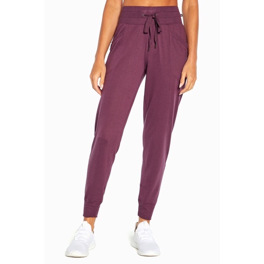 Quần Jogger nỉ nữ hàng VNXK bo gấu chất cotton thu đông, Jogger nỉ nữ cạp chun bigsize
