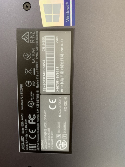 Laptop Asus X407UB-BV147T chính hãng new Fullbox | BigBuy360 - bigbuy360.vn