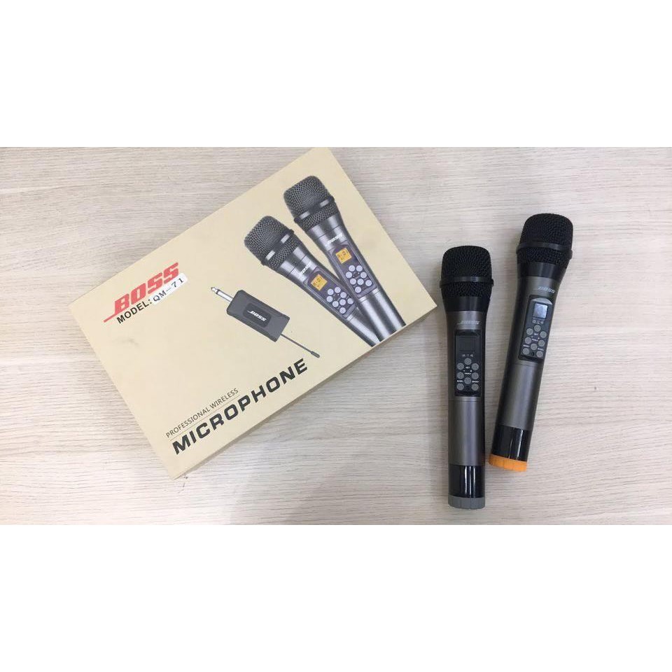 Micro Karaoke Boss QM71 Chính hãng