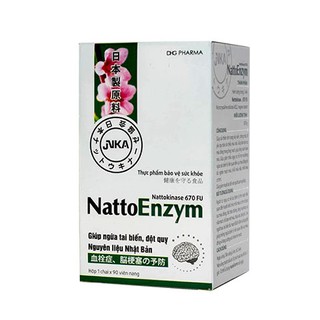 NattoEnzym DHG 670 FU - Giúp ngừa tai biến, đột quỵ