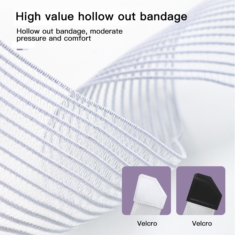 1 Băng Quấn Bảo Vệ Đầu Gối Bằng Nylon Chống Trượt Thoáng Khí Hỗ Trợ Chơi Bóng Rổ / Tennis / Chạy Bộ