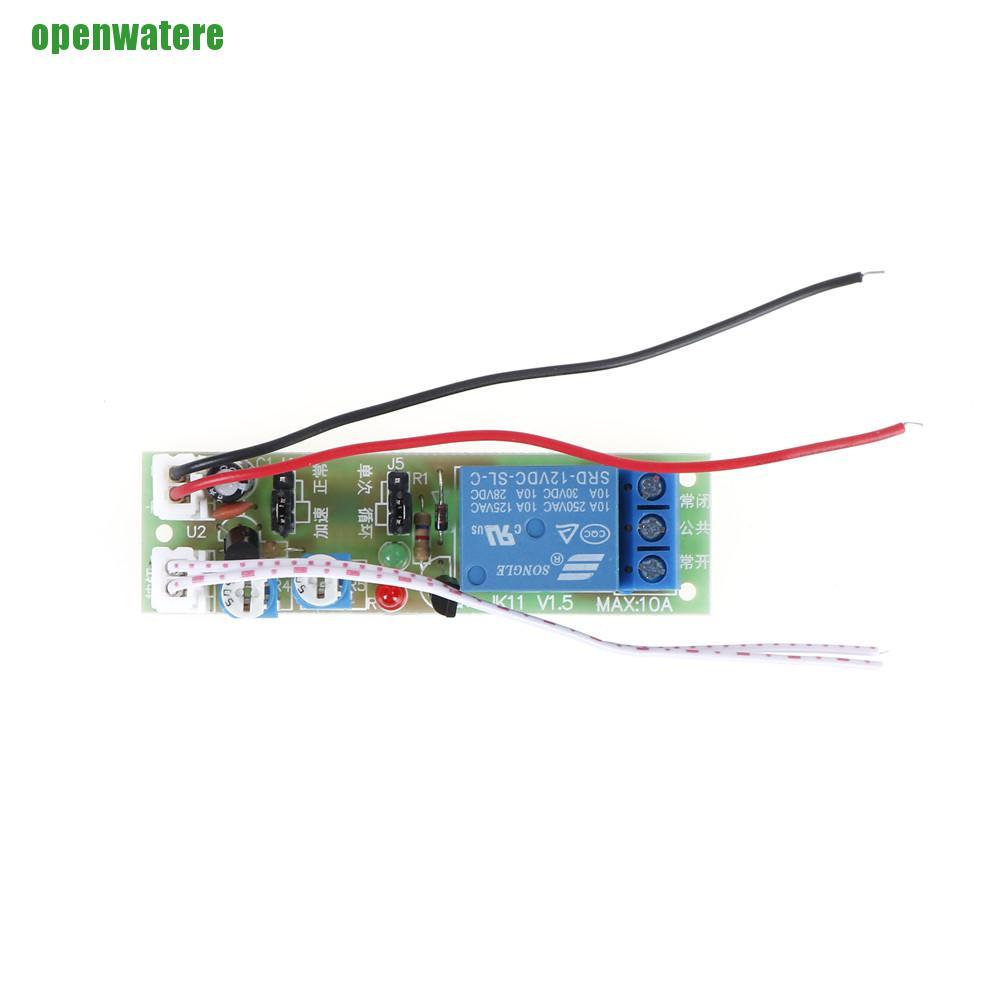 【open】DC12V Adjustable Infinite Cycle Loop Delay Timer Time Relay Switch Module