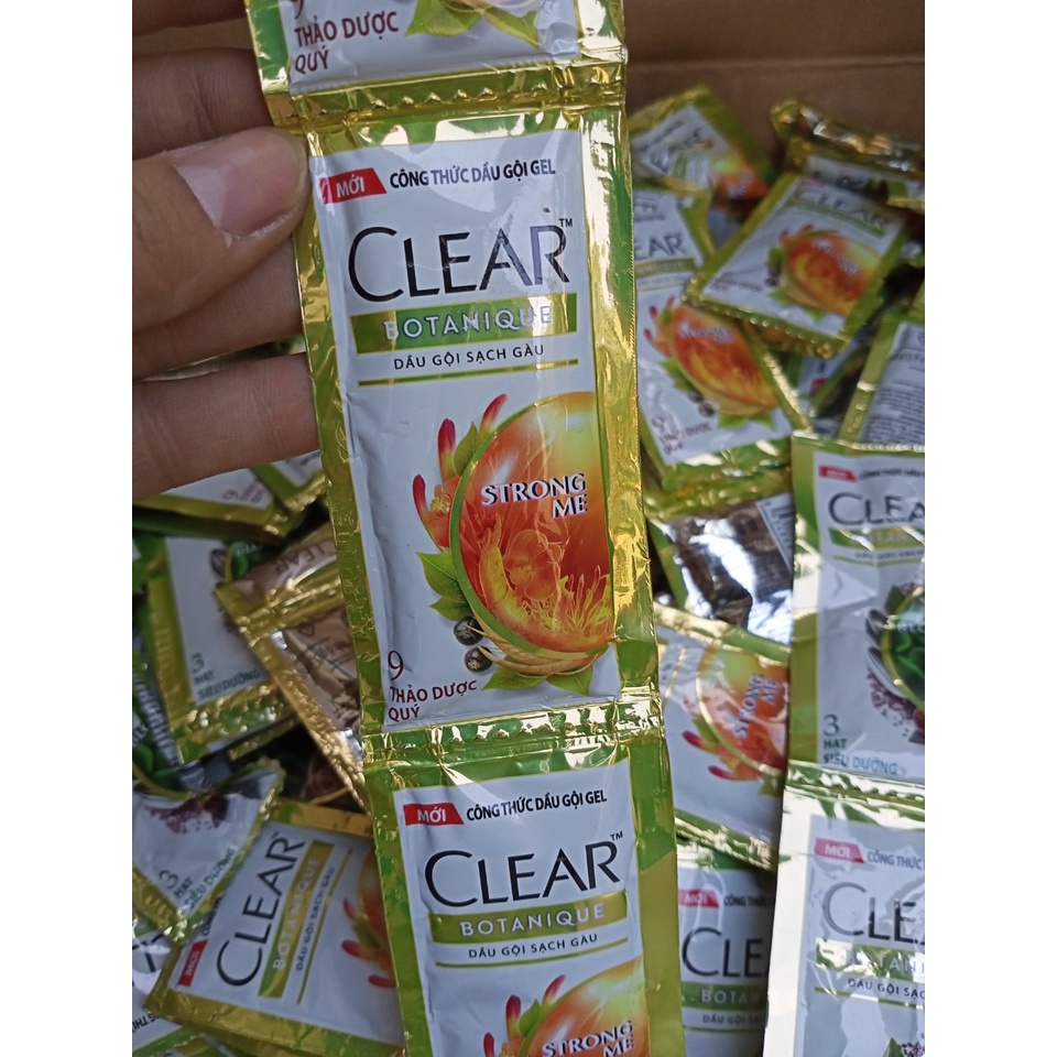 Set 10 gói dầu gội tinh dầu 6g (dành cho da nhờn, da khô, 9 loại thảo dược) | BigBuy360 - bigbuy360.vn