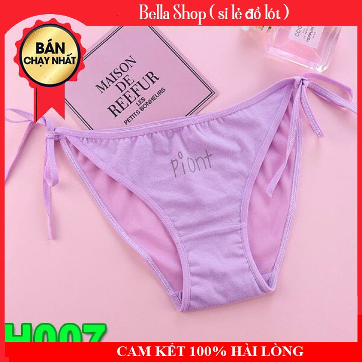 Quần Lót Nữ Buộc Dây Hoạ Tiết Kute, Đáng Yêu - Gợi Cảm, Sexy H007 | BigBuy360 - bigbuy360.vn