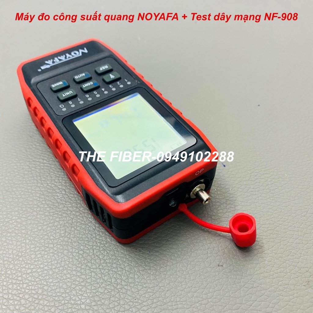 Máy đo công suất quang và Test cáp mạng NOYAFA NF-908
