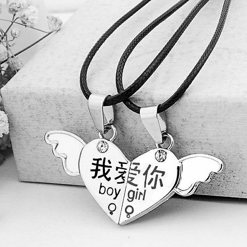 Vòng cổ dây chuyền cặp đôi Titanium Boy Girl ngầu cá tính
