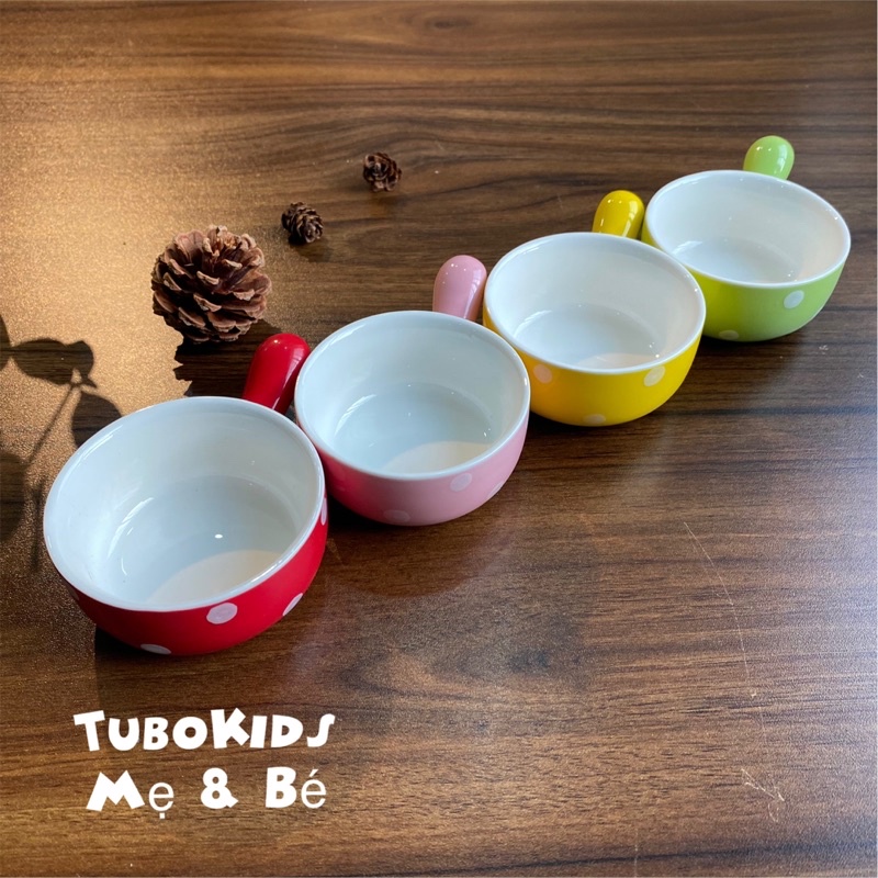 Chén sứ ăn dặm kiểu Nhật hình thù ngộ nghĩnh cho bé